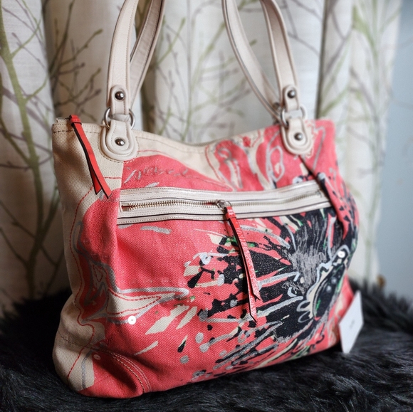 COACH sequin poppy tote - Picture 3 of 9